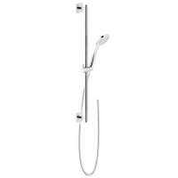 GESSI Rilievo штанга в комплекте с душевой лейкой, шланг 1,50 м., цвет: хром - Gidratop.ru изображение