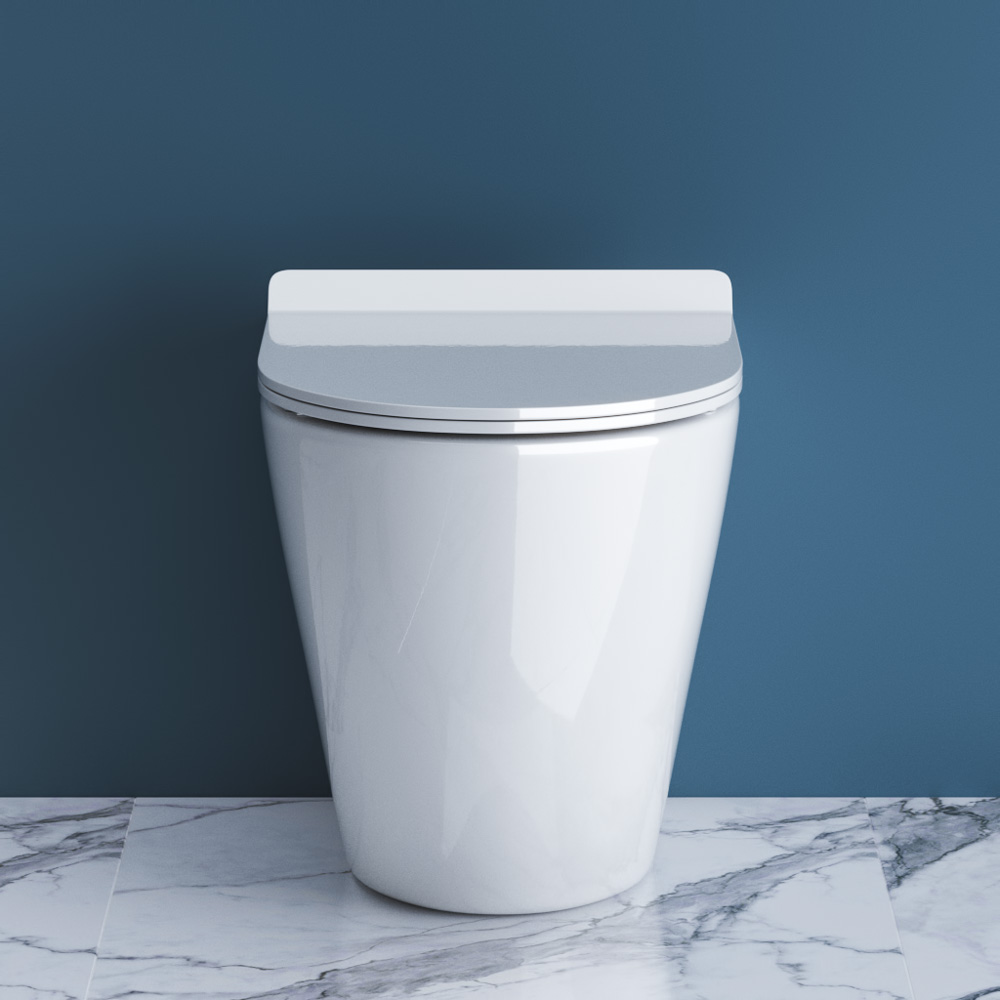 Унитаз приставной безободковый BelBagno SFERA-R BB2141CBR/BB2111SC - Gidratop.ru изображение