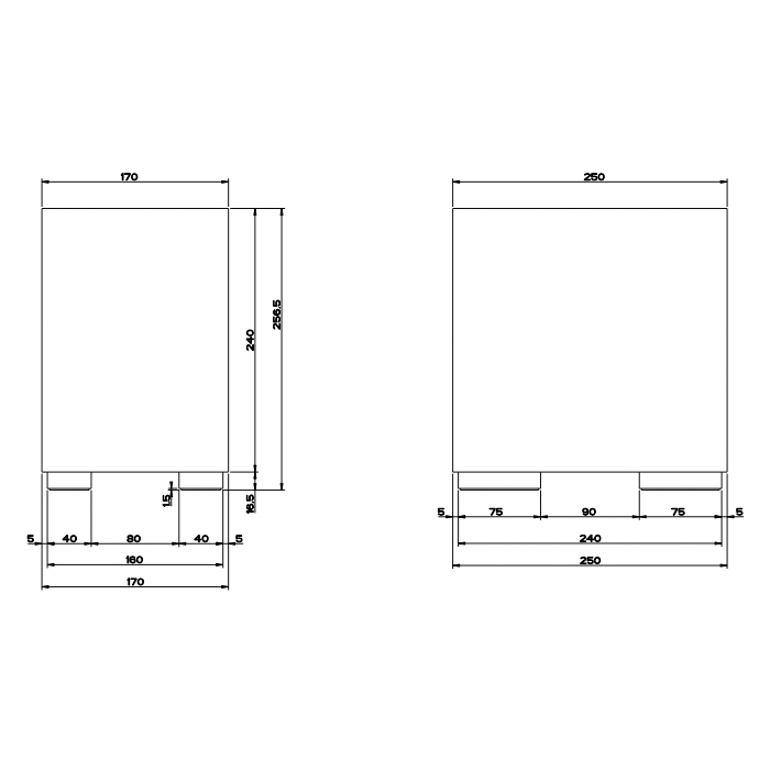GESSI  INVERSO ACCESSORIES корзина для мусора черная, цвет: Warm Bronze Br PVD - Gidratop.ru изображение