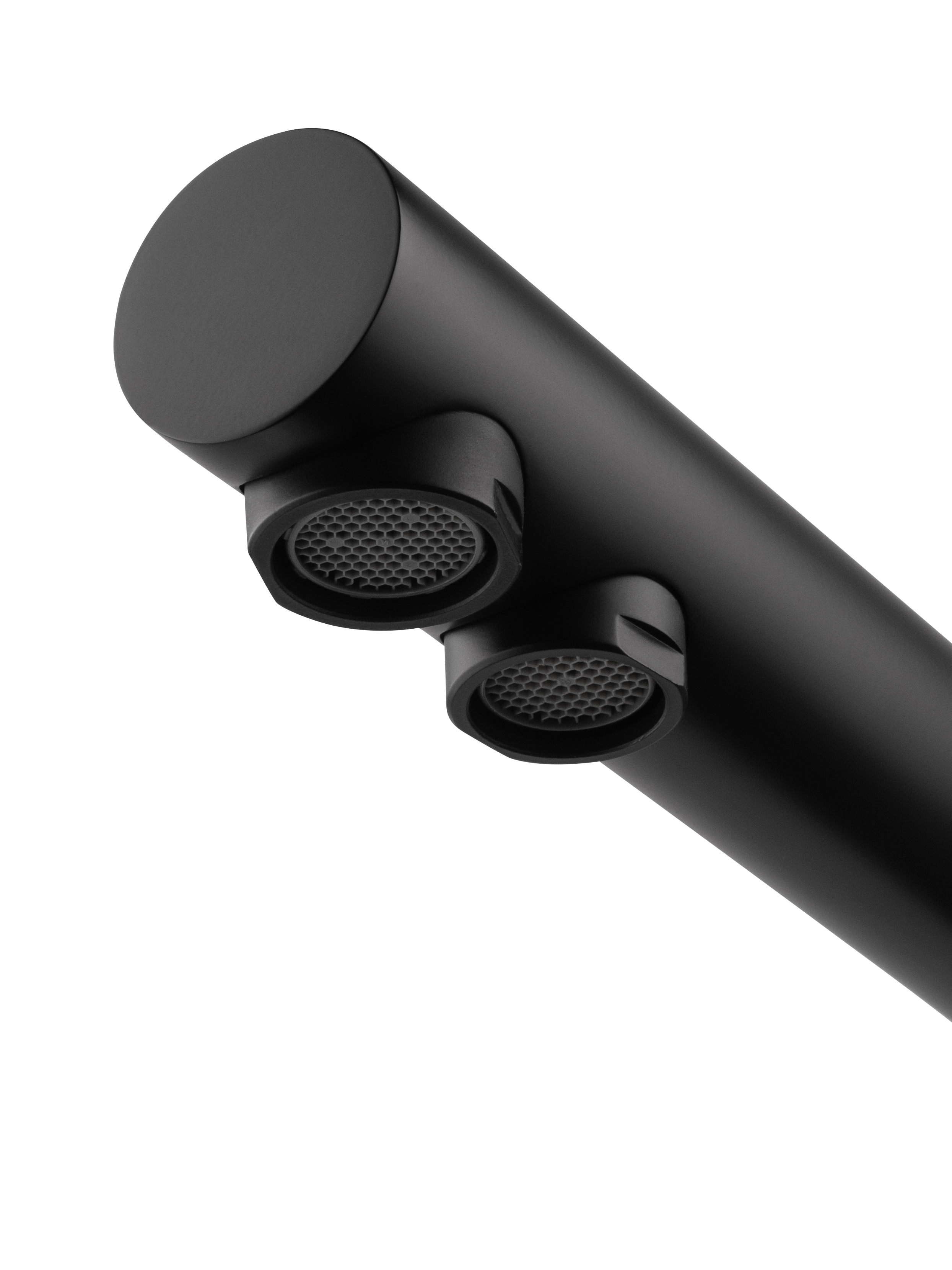 Смеситель для кухни c подключением фильтра WONZON & WOGHAND, Черный матовый (WW-88458005-MB) - Gidratop.ru изображение