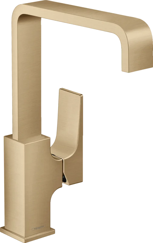 Смеситель Hansgrohe Metropol 32511140 для раковины, шлифованная бронза - Gidratop.ru изображение