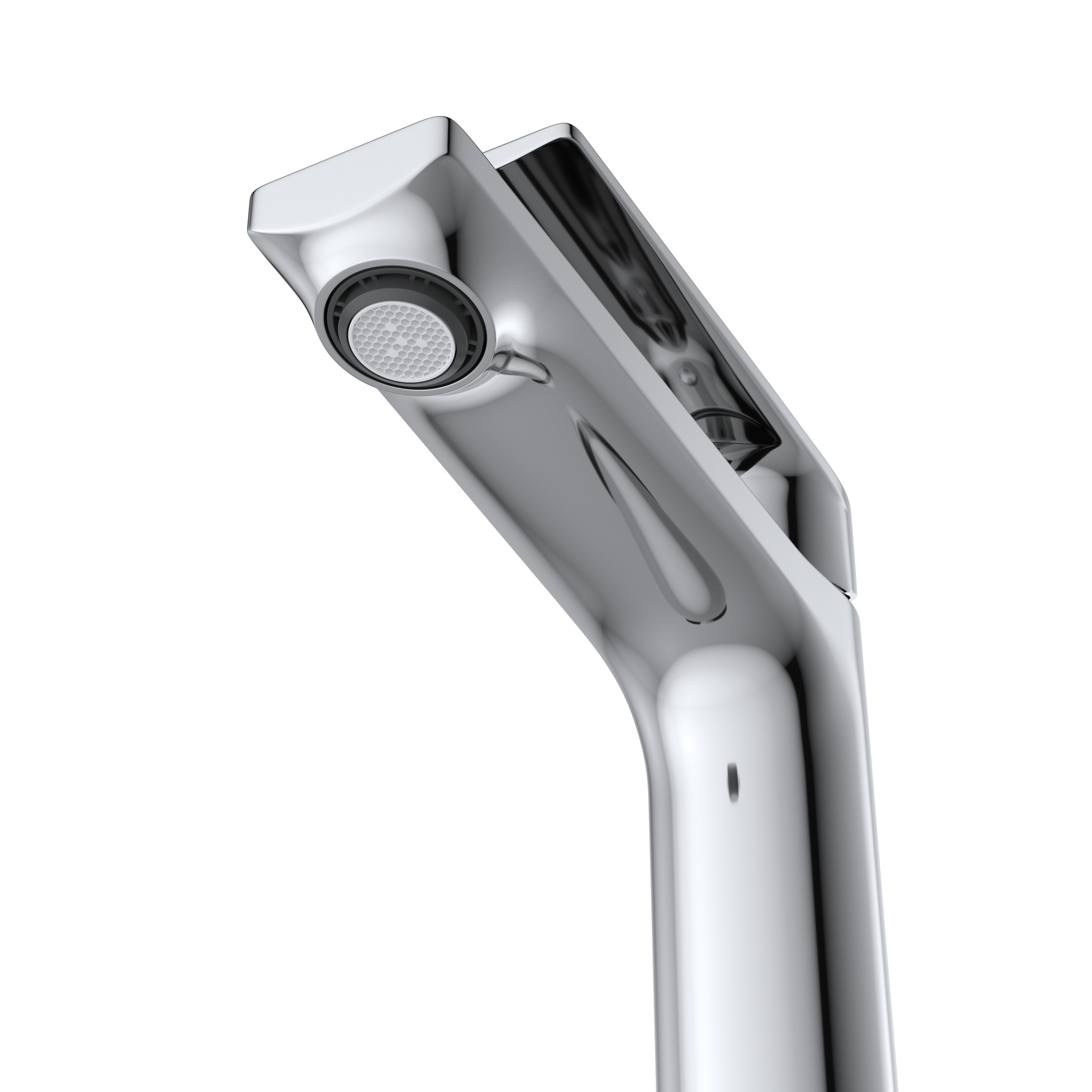 COMFORT-LS-01-W0 Смеситель для раковины однорычажный, без донного клапана, хром - Gidratop.ru изображение