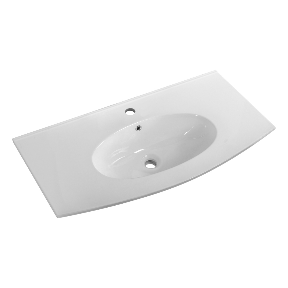 COMFORT Керамическая раковина 50149, 101x55 - Gidratop.ru изображение