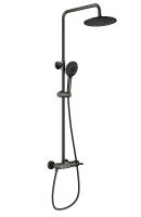 Душевая система WONZON & WOGHAND MUSE Corno, Темный графит (WW-A30653-BGG) - Gidratop.ru изображение