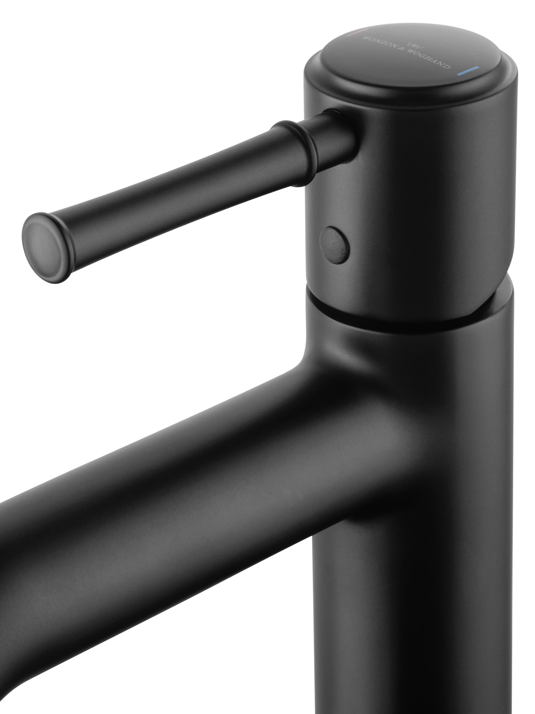 Смеситель для раковины WONZON & WOGHAND TOR, Черный матовый (WW-88018073-MB) - Gidratop.ru изображение