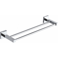 Полотенцедержатель двойной WONZON & WOGHAND POLO, Хром (WW-8911) - Gidratop.ru изображение