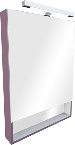 Зеркальный шкаф Roca GAP 600mm (фиолетовый) ZRU9302751