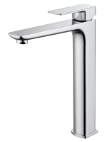Смеситель для раковины высокий WONZON & WOGHAND EDGE, Хром (WW-88239003-CR) - Gidratop.ru изображение