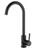 Смеситель для кухни WONZON & WOGHAND, Черный матовый (WW-A21102-MB) - Gidratop.ru изображение