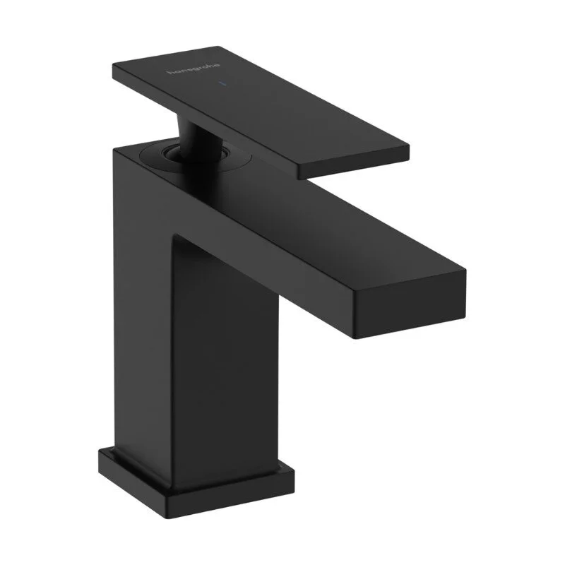 Смеситель для раковины Hansgrohe Tecturis E 73013670, цвет черный матовый - Gidratop.ru изображение