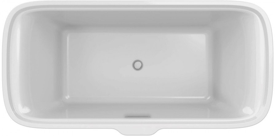 Акриловая ванна Jacob Delafon Elite 180X85 E6D034-00 отдельностоящая, композит+акрил