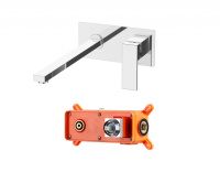 ROMANO Встраиваемый смеситель для раковины, хром ROM-BLM-CRM - Gidratop.ru изображение