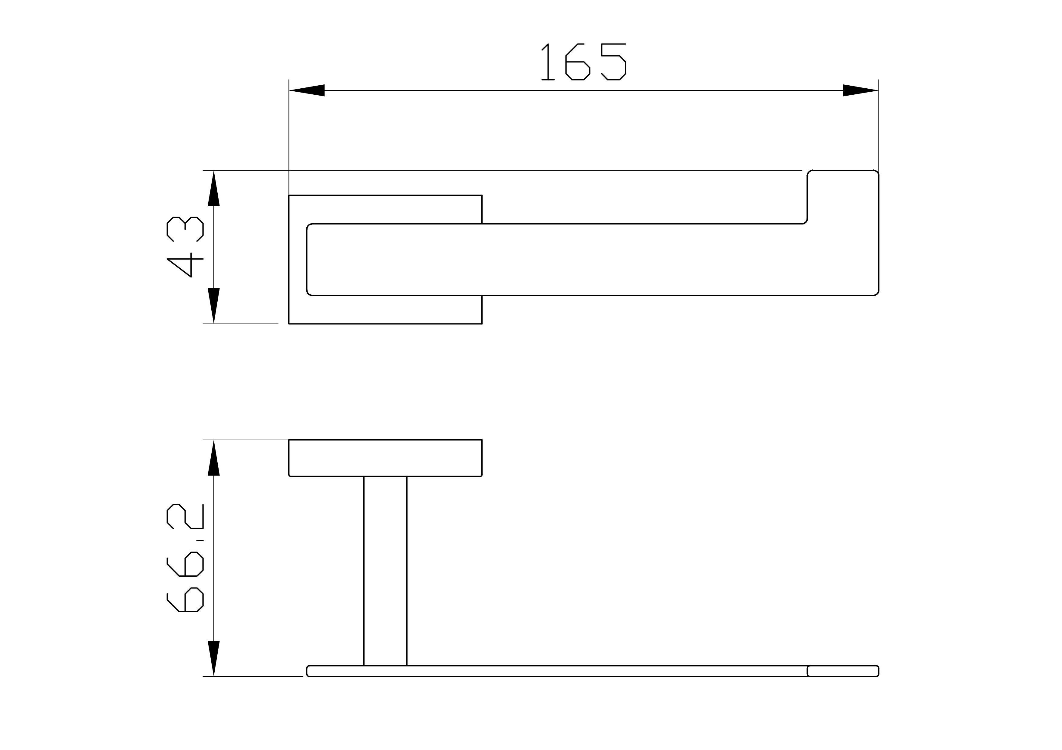 Держатель для туалетной бумаги без крышки WONZON & WOGHAND FLAT, Хром (WW-9716) - Gidratop.ru изображение