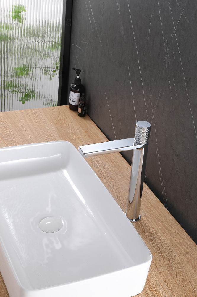 Смеситель ABBER Rund AF8711 для накладной раковины, хром - Gidratop.ru изображение