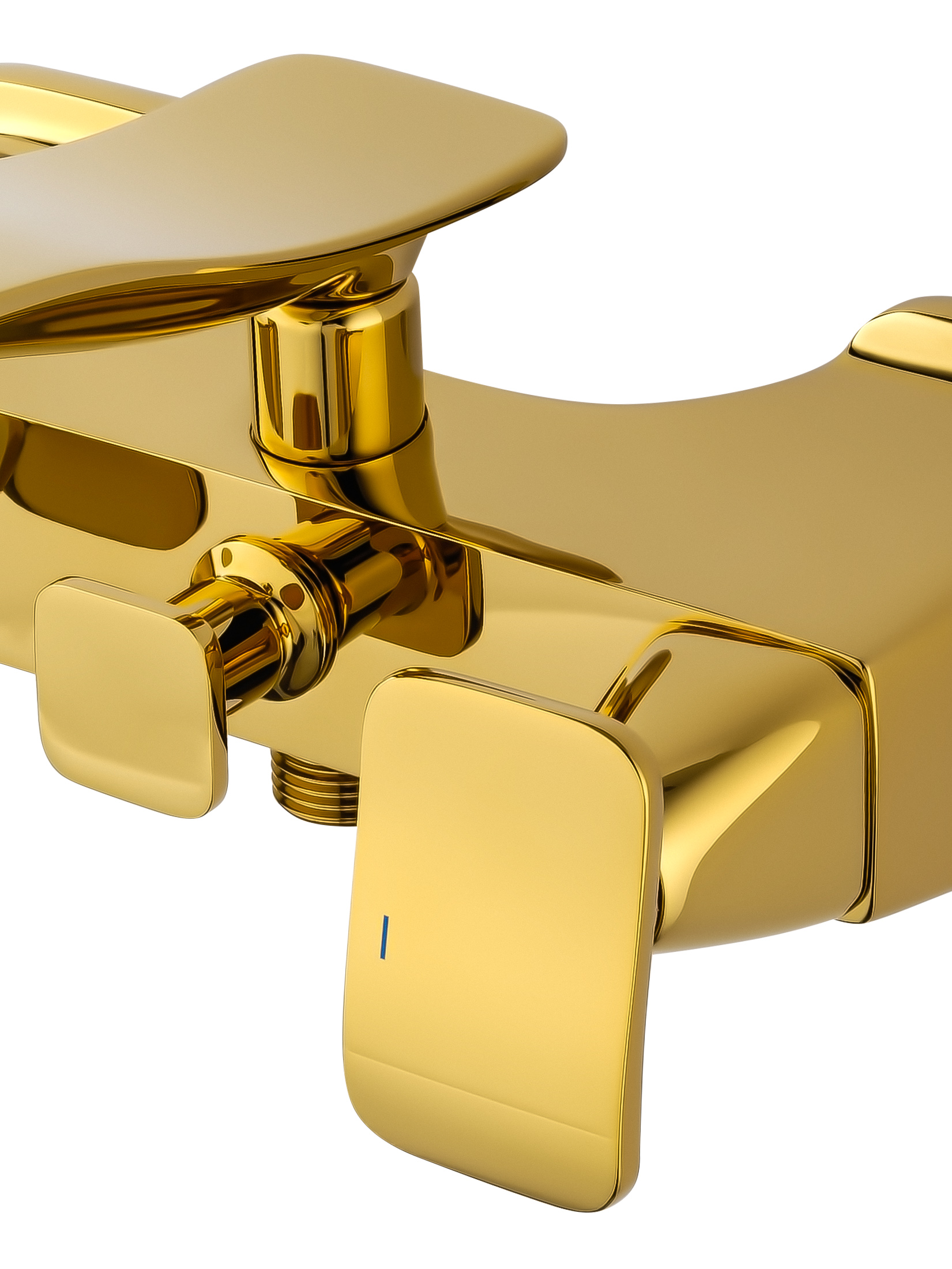 Смеситель для ванны WONZON & WOGHAND SHAKESPEARE, Темное золото (WW-653101-DG) - Gidratop.ru изображение