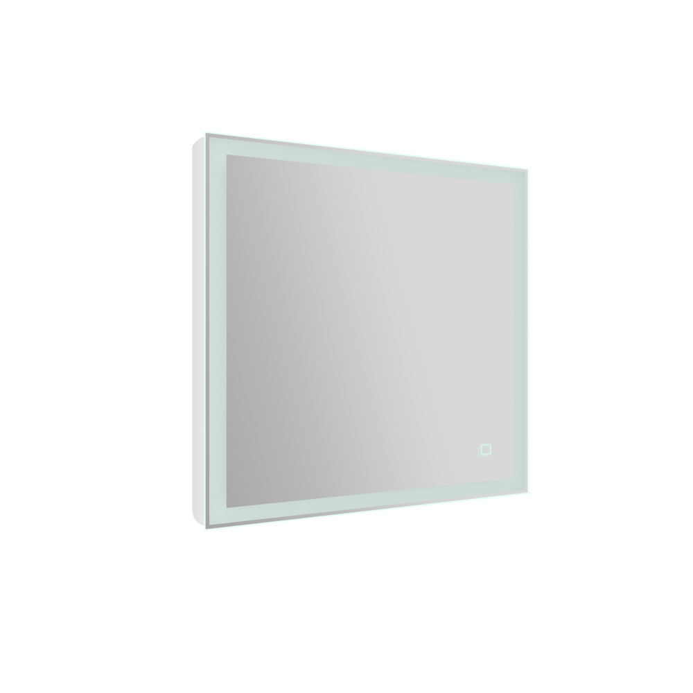 Зеркало с встроенным светильником и сенсорным выключателем SPC-GRT-600-600-LED-TCH, 12W, 220-240V, 600x30x600 - Gidratop.ru изображение