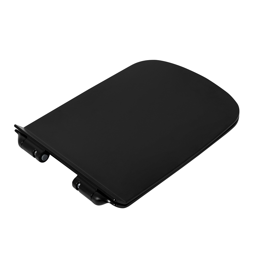Унитаз подвесной безободковый BelBagno SELA, черный BB3201CHR-MB/BB3201SC-MB - Gidratop.ru изображение