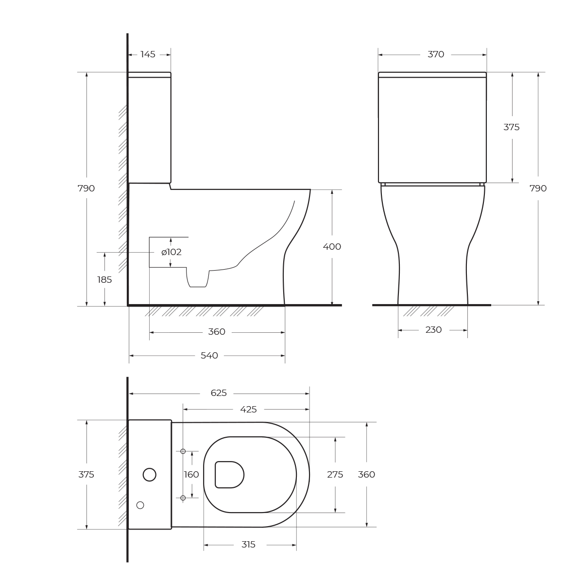 Унитаз-компакт безободковый BelBagno ENERGIA BB8134CPR/SC - Gidratop.ru изображение