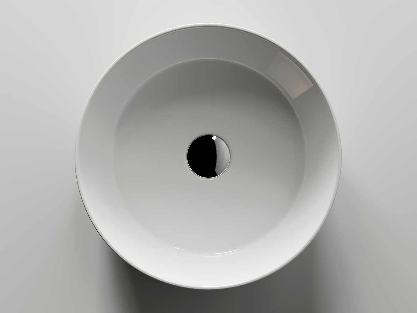 Умывальник чаша накладная круглая Element 360x360x120мм - Gidratop.ru изображение