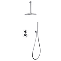 Душевая система ABBER Wasser Kreis AF8121 скрытого монтажа без излива, хром - Gidratop.ru изображение