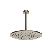 Gessi Emporio shower верхний душ потолочный, поворотная с шарниром, с защитой от известкового налёта, цвет: Finox Brushed Nickel - Gidratop.ru изображение