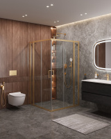 Душевой уголок CEZARES MOLVENO-A-22-90+20-C-BORO-IV - Gidratop.ru изображение