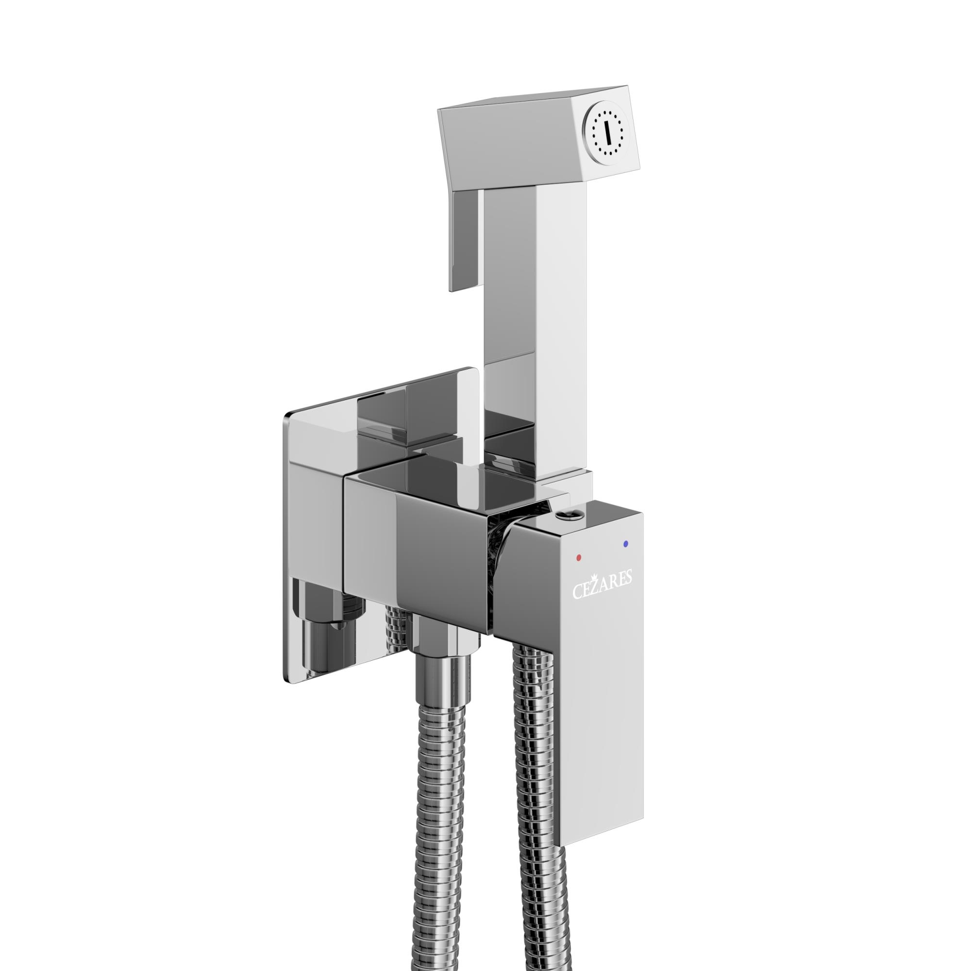 SLIDER-DIF-01 Гигиенический душ со смесителем, хром - Gidratop.ru изображение