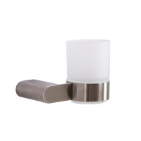 STYLUS-TUMS-IN Стакан подвесной, стекло, исполнение сатин - Gidratop.ru изображение