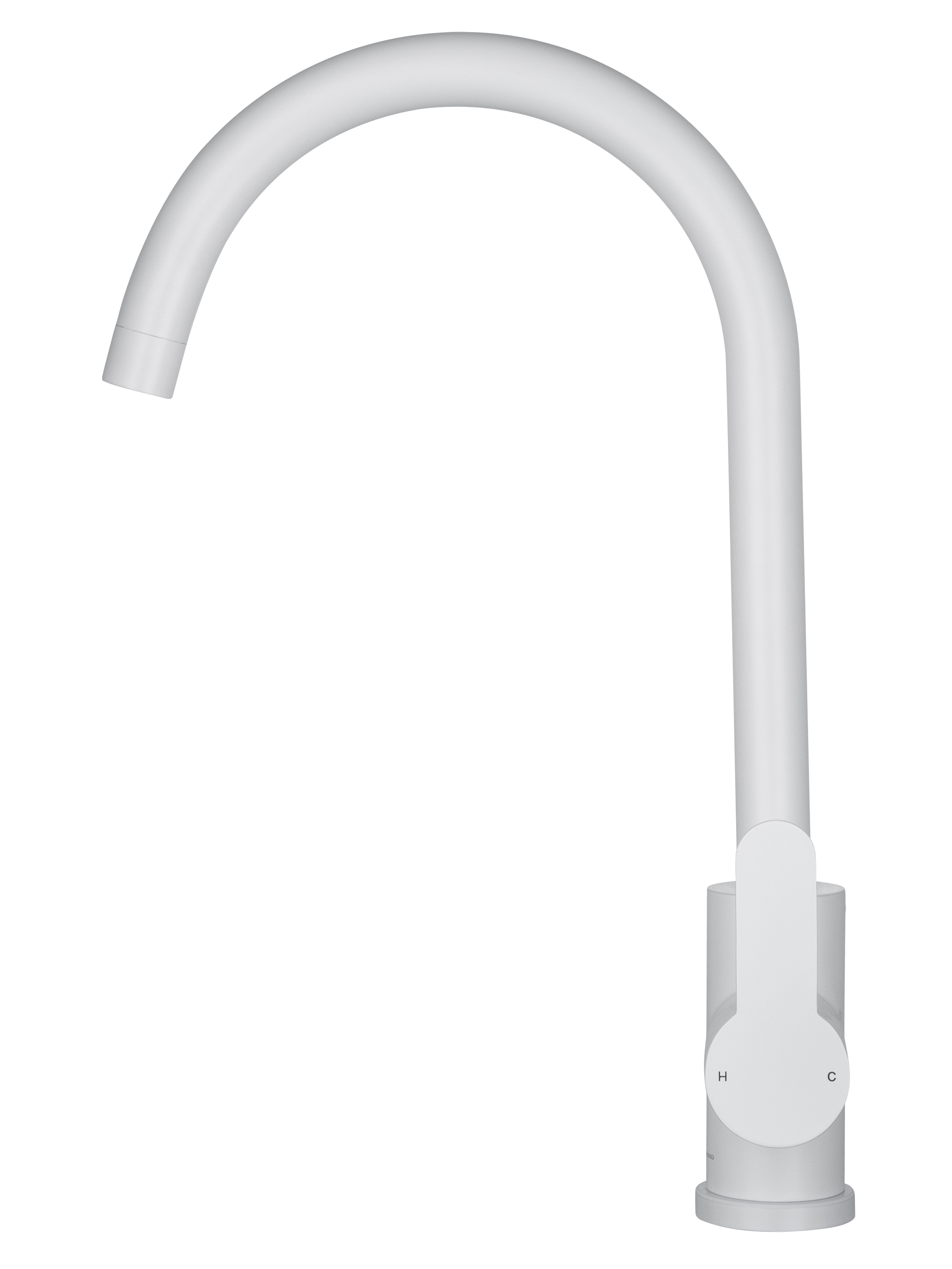 Смеситель для кухни WONZON & WOGHAND, Белый матовый (WW-AE4554-MW) - Gidratop.ru изображение