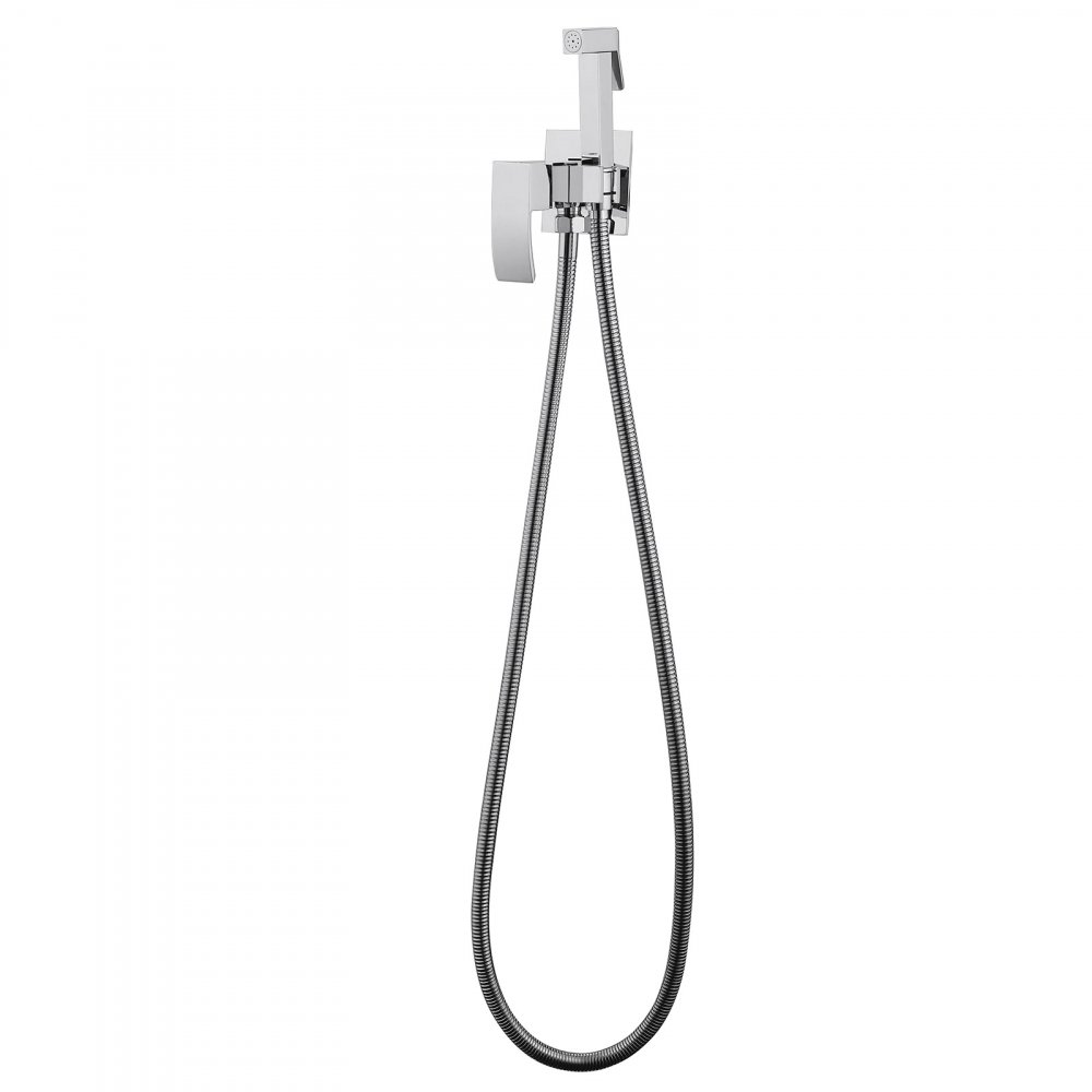 Смеситель ABBER Wasserfall AF8625 с гигиеническим душем, хром - Gidratop.ru изображение