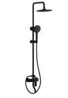 Душевая система WONZON & WOGHAND Line, Черный матовый (WW-AE3354-MB) - Gidratop.ru изображение