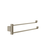 Gessi Emporio accessories поворотный двойной держатель для полотенец., цвет: Finox Brushed Nickel - Gidratop.ru изображение