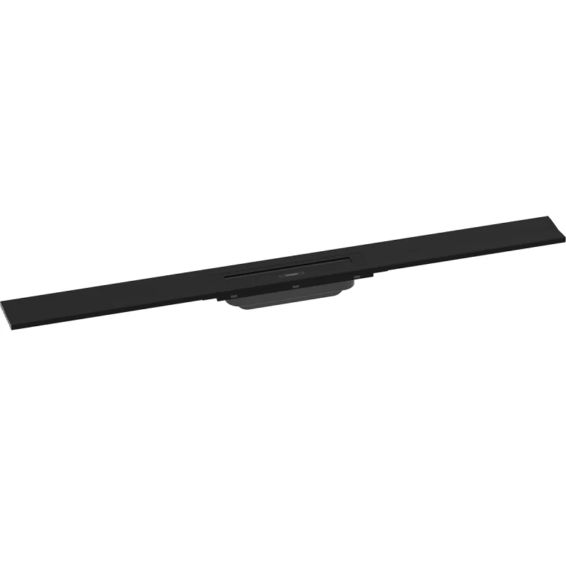 Решетка для дренажного канала Hansgrohe RainDrain Flex, 90 см, черный матовый, 56052670 - Gidratop.ru изображение