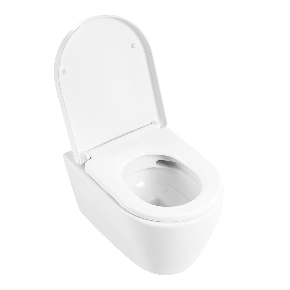 Унитаз подвесной безободковый BelBagno MARINO BB105CHR/BB865SC - Gidratop.ru изображение