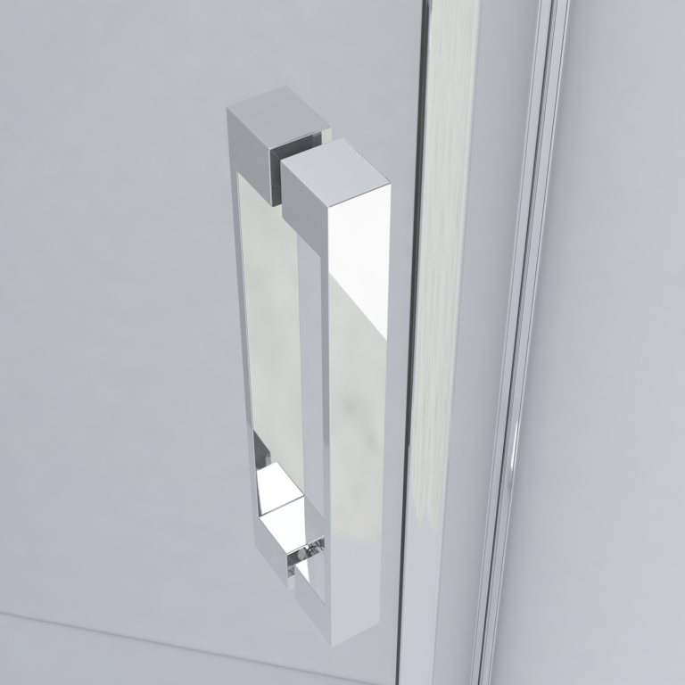 Душевой уголок Stresa VSP-1S900CLGM, 900*900, вороненая сталь, стекло прозрачное - Gidratop.ru изображение