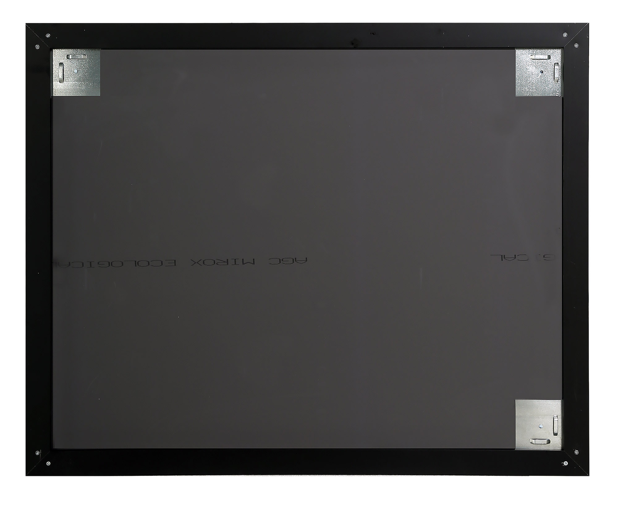 Зеркало в алюминиевой раме SPC-AL-1000-800 Nero, 1000x20x800 - Gidratop.ru изображение