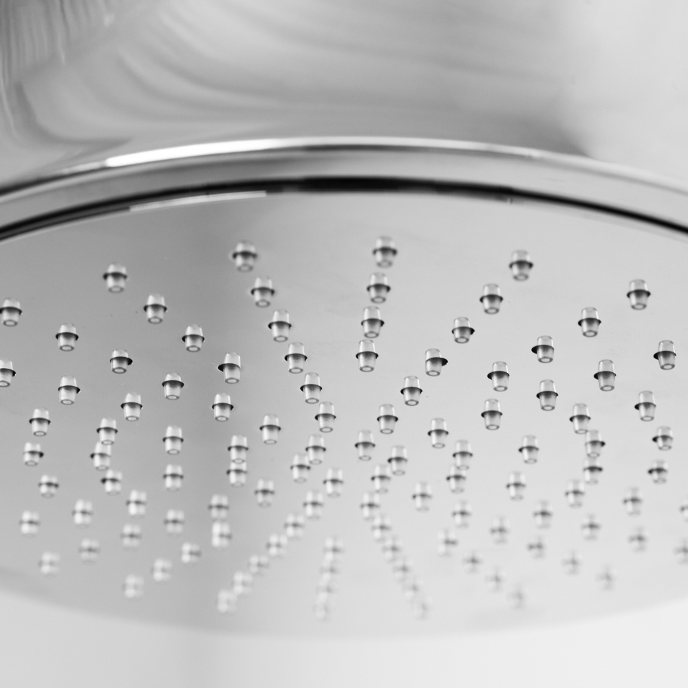 OLIMP-CD-01-L Душевая стойка со смесителем для верхнего и ручного душа, исполнение хром - Gidratop.ru изображение