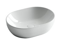 Умывальник чаша накладная овальная Element 480x350x140мм - Gidratop.ru изображение