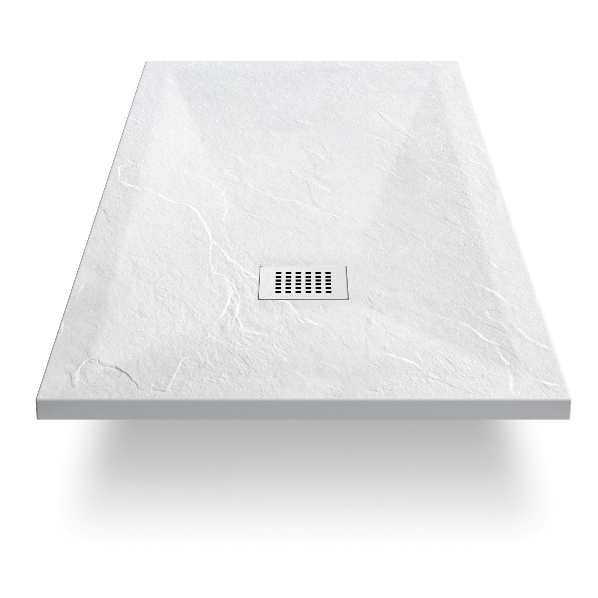 Поддон для душа из искусственного камня VST-4SR1012W,1200*1000*25, белый матовый - Gidratop.ru изображение