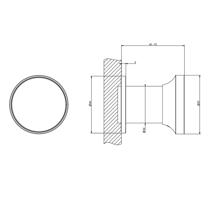 GESSI Origini смеситель однорычажный встраиваемый на 1 выход, в комплекте вставка, цвет Finox Brushed Nickel - Gidratop.ru изображение