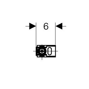 Комплект крепления для инсталляций Geberit Duofix 111.835.00.1 угловой к стене - Gidratop.ru изображение
