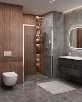 Душевая дверь CEZARES MOLVENO-BF-3-120-C-Cr-IV - Gidratop.ru изображение