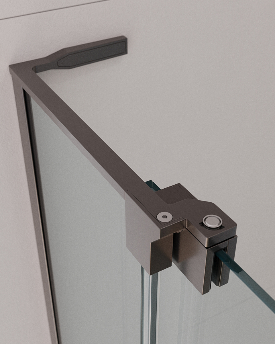 Душевой уголок CEZARES SLIDER-A-2-100/110-C-GM - Gidratop.ru изображение