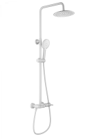 Душевая система WONZON & WOGHAND MUSE Corno, Белый матовый (WW-A30653-MW) - Gidratop.ru изображение