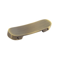 Декоративная накладка на отверстие перелива для ванны, изогнутое BB39-TC-BRN - Gidratop.ru изображение