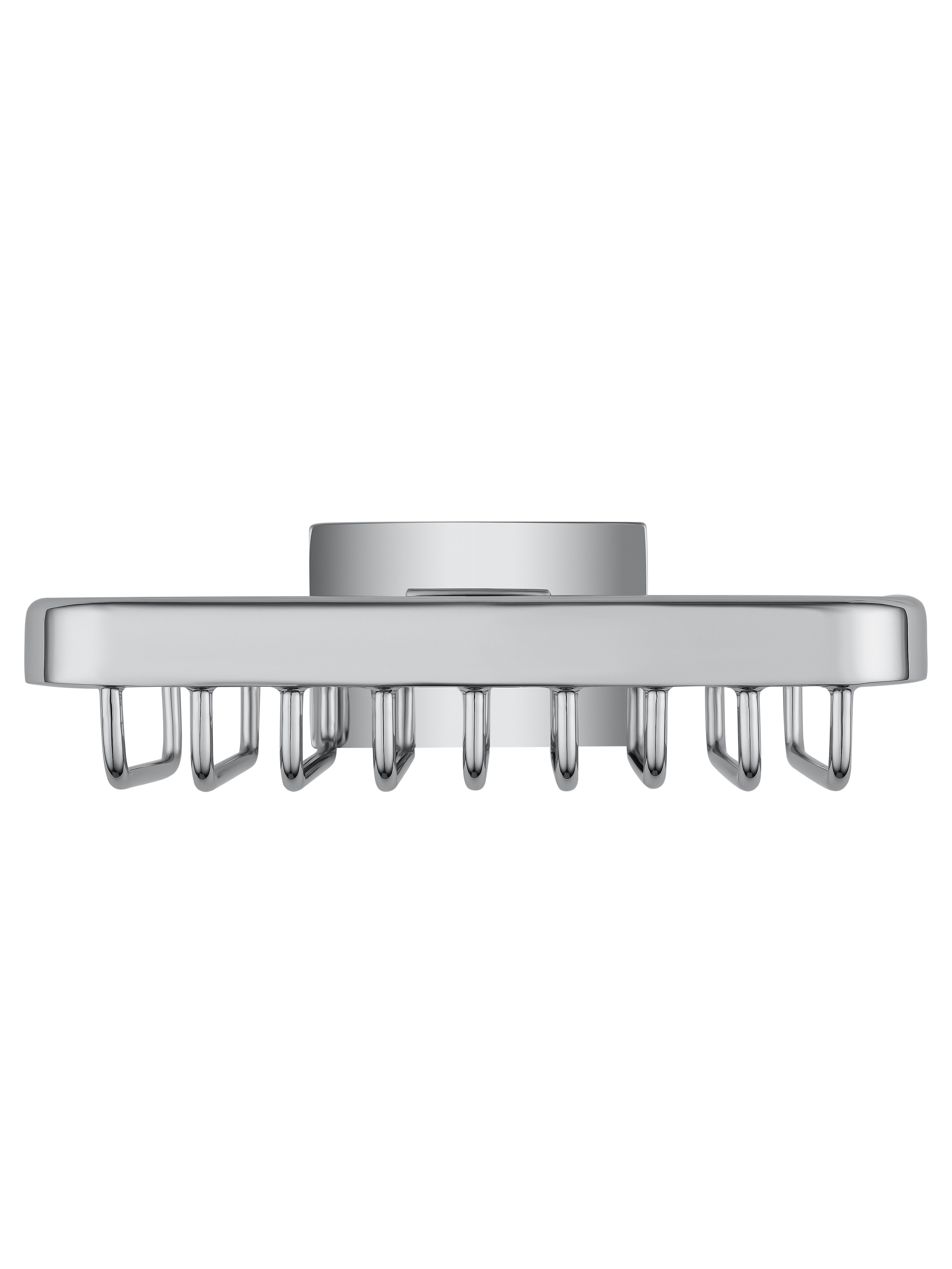 Мыльница с держателем WONZON & WOGHAND FLAT, Хром (WW-9724) - Gidratop.ru изображение