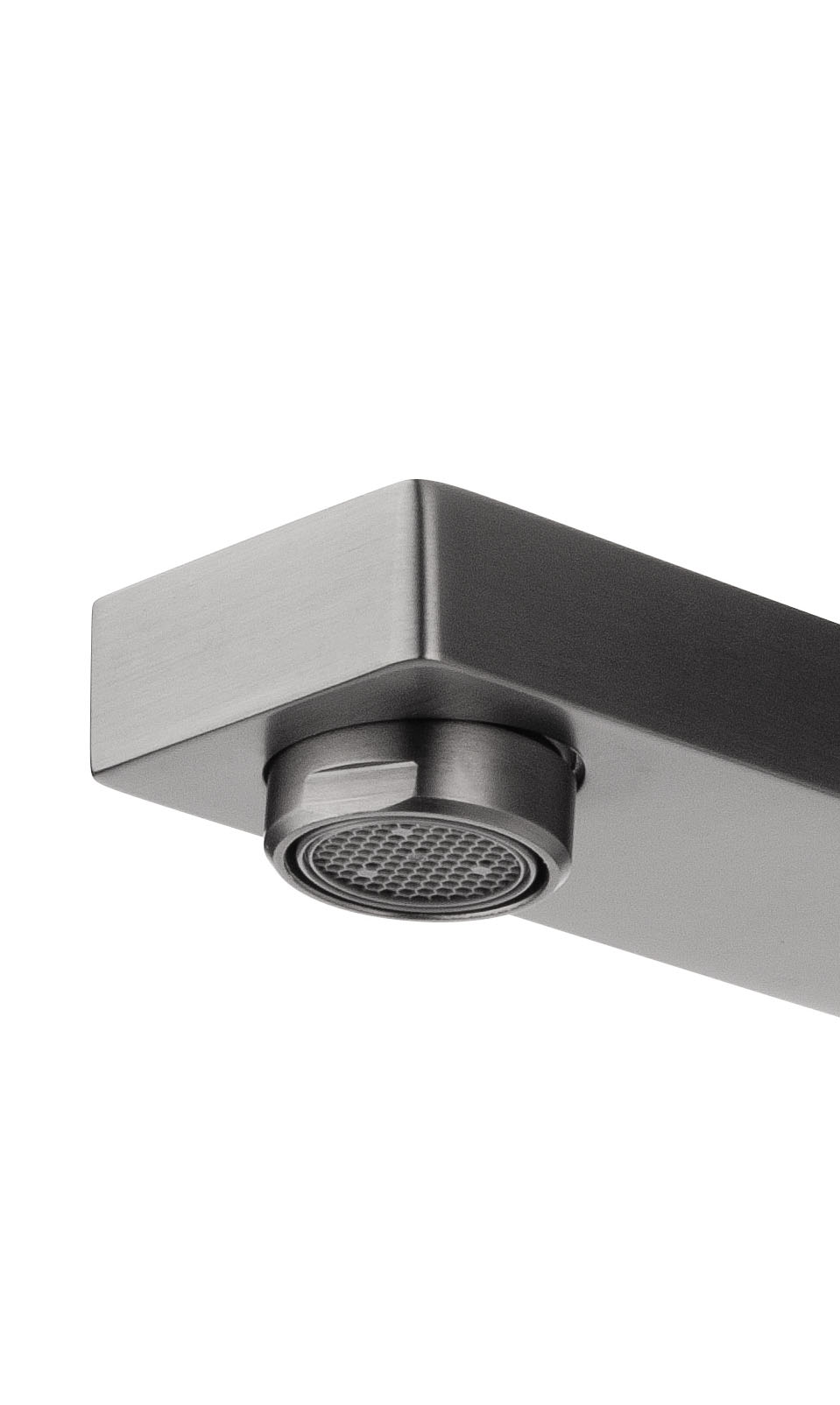 Смеситель для ванны с душем WONZON & WOGHAND CUBE, Темный графит (WW-88639016-BGM) - Gidratop.ru изображение