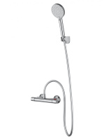 Смеситель для душа с термостатом WONZON & WOGHAND INN 5, Хром (WW-B1005-A-CR) - Gidratop.ru изображение