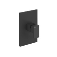 Gessi Rettangolo встраиваемый однорычажный смеситель(внешние части), цвет: черный - Gidratop.ru изображение