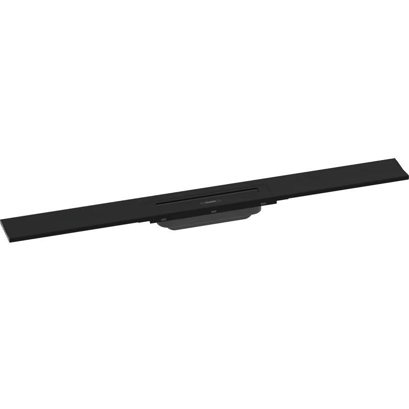 Решетка для дренажного канала Hansgrohe RainDrain Flex, 80 см, черный матовый, 56051670 - Gidratop.ru изображение